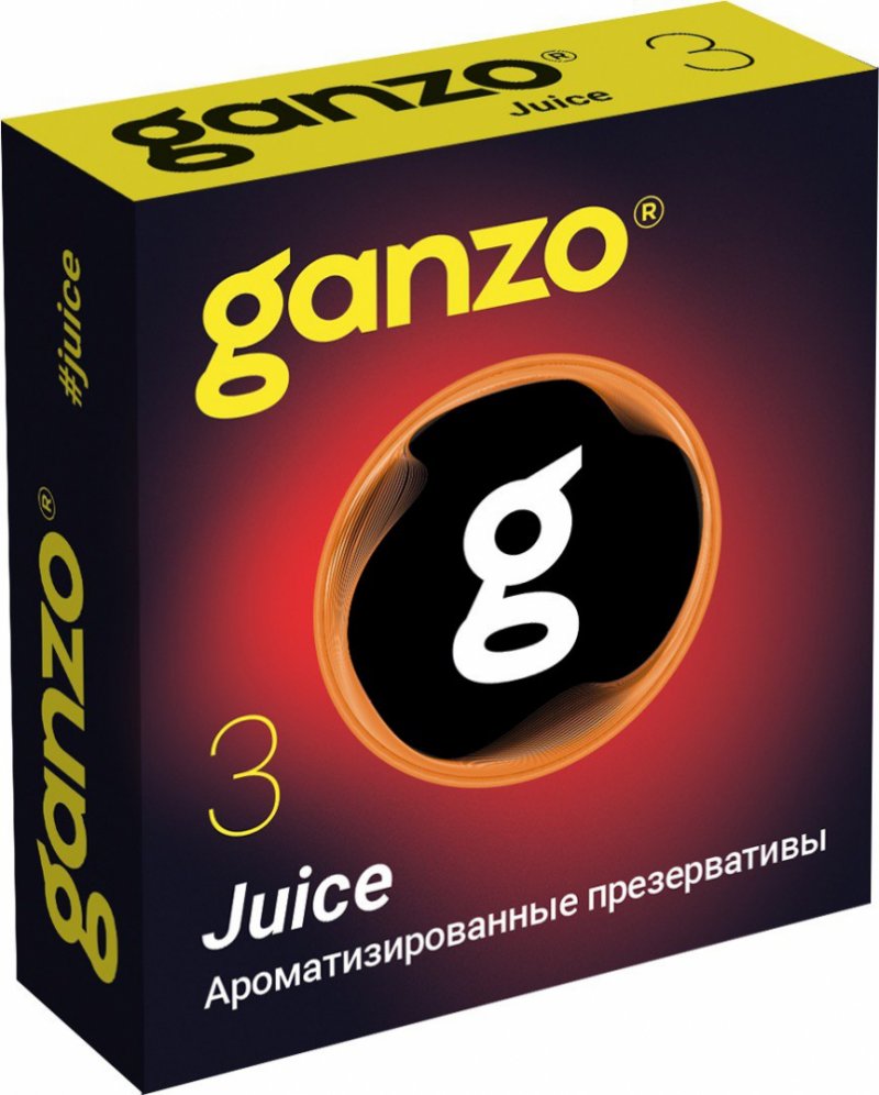 Презервативы Ganzo №3 Juice микс ароматов
