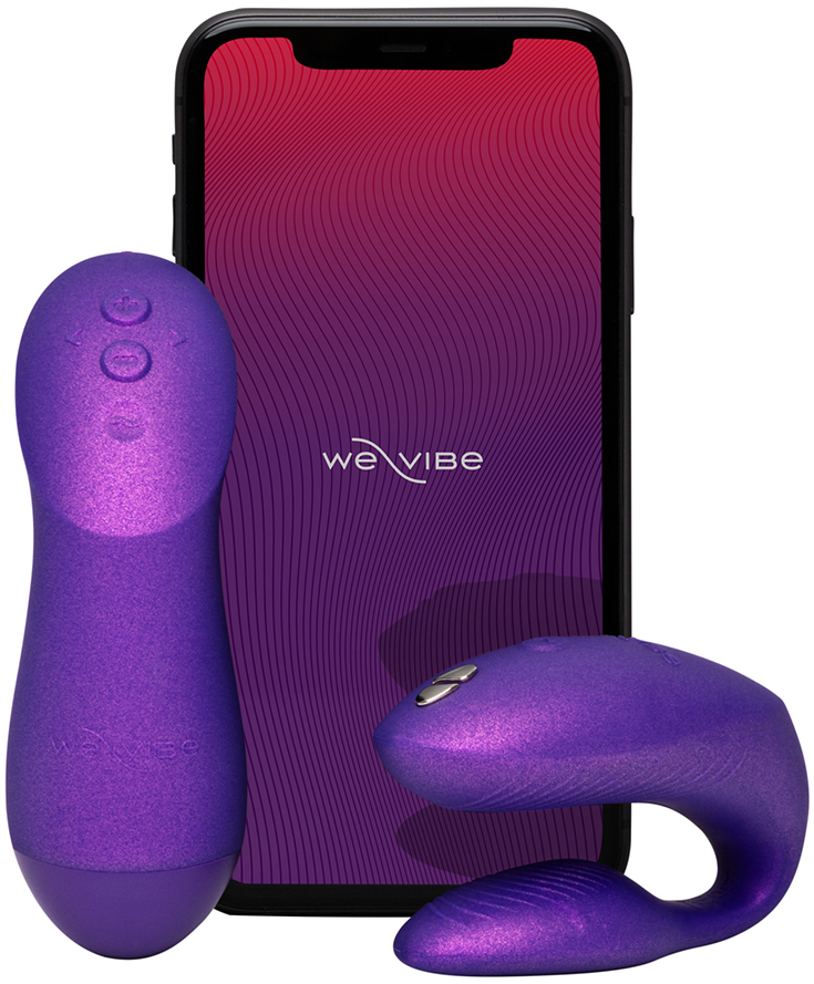 Смарт-вибратор для двоих We-Vibe Chorus Pro фиолетовый