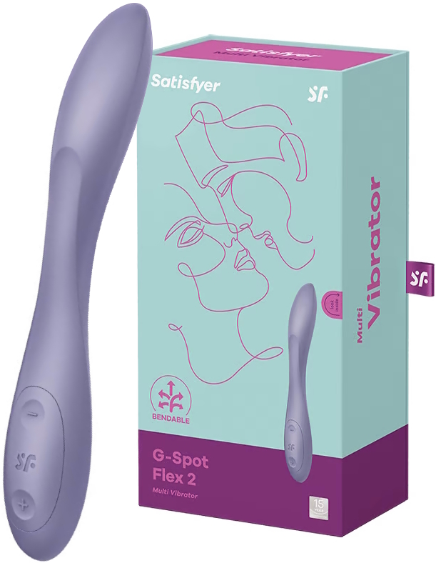 Гибкий вибратор для точки G Satisfyer G-Spot Flex 2 лиловый