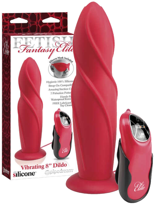 Универсальный вибратор на присоске с пультом управления Pipedream Fetish