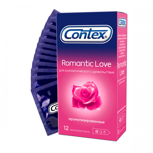 Презервативы Contex №12 Romantic Love ароматизированные