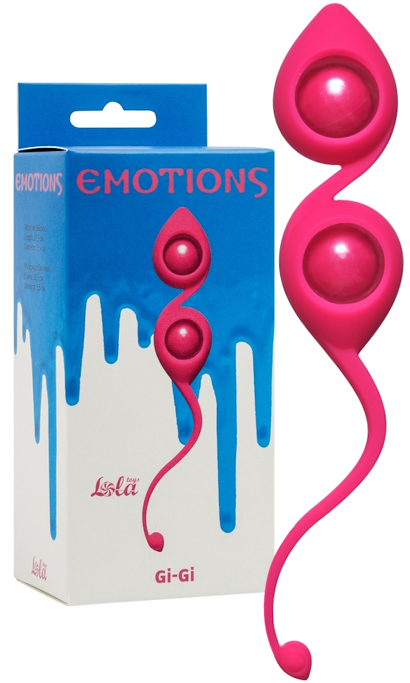 Вагинальные шарики Emotions Gi-Gi Pink