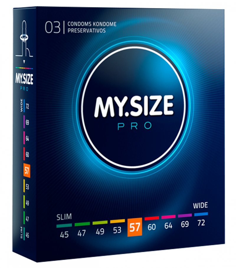 Презервативы My.Size Pro №3 размер 57