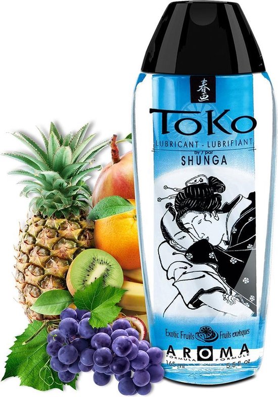 Любрикант на водной основе Shunga Toko Aroma Exotic Fruits с ароматом экзотических фруктов 165 мл