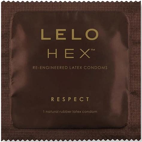 Презерватив Lelo Hex Respect XL увеличенного размера 1 шт