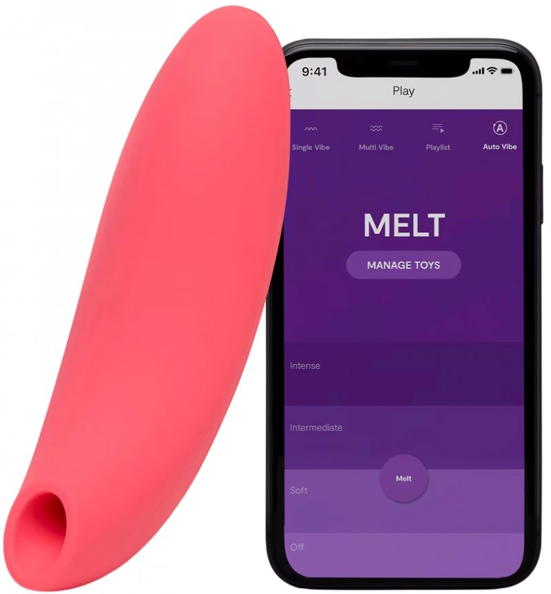 Вакуумно-волновой смарт-стимулятор клитора We-Vibe Melt