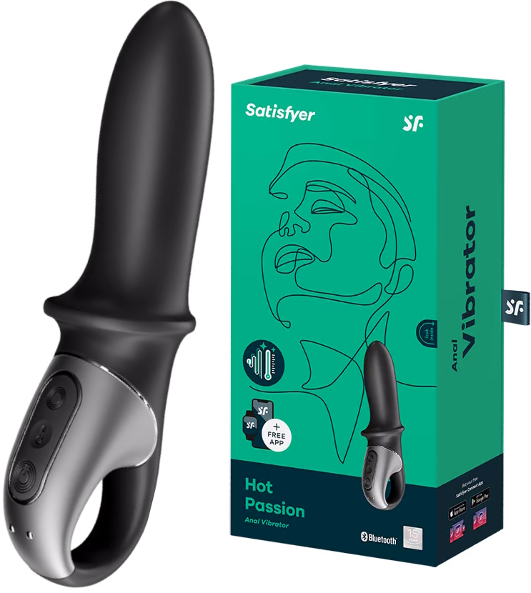 Анальный смарт-вибратор с функцией нагрева Satisfyer Hot Passion