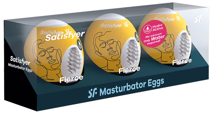 Набор яиц-мастурбаторов Satisfyer Masturbator Eggs Fierce 3 шт