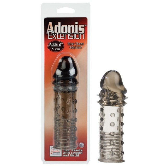 Удлинитель пениса Adonis 2in серый