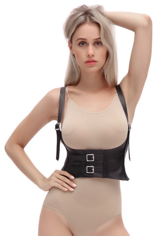 Женский корсет черного цвета L