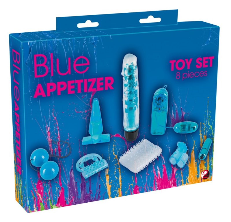 Набор секс-игрушек из 8 предметов Blue Appetizer