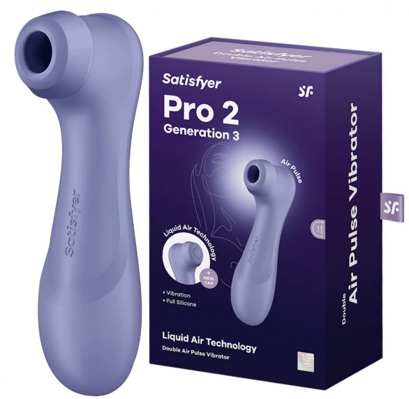 Вакуумно-волновой бесконтактный стимулятор Satisfyer Pro 2 Generation 3 Violet