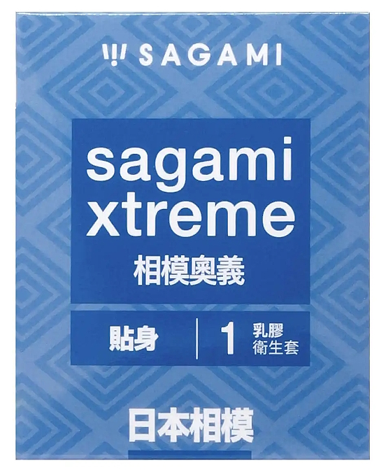 Презервативы супероблегающие Sagami Xtreme Feel Fit 1 шт