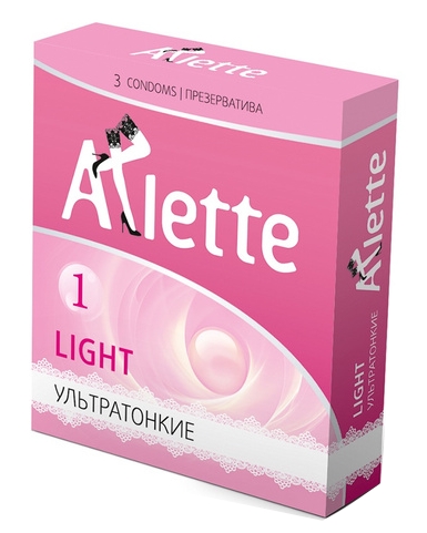 Презервативы Arlette №3 Light ультратонкие