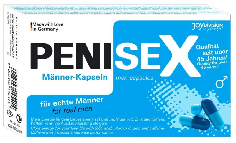 Возбуждающие капсулы для мужчин PeniSex 40 шт