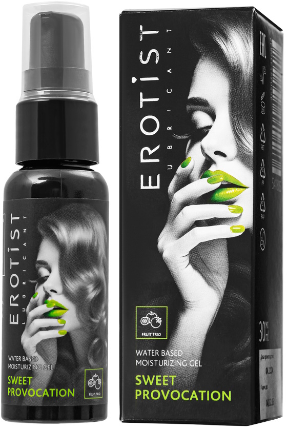 Съедобный гель Erotist Sweet Provocation Fruit Trio со вкусом фруктов 30 мл