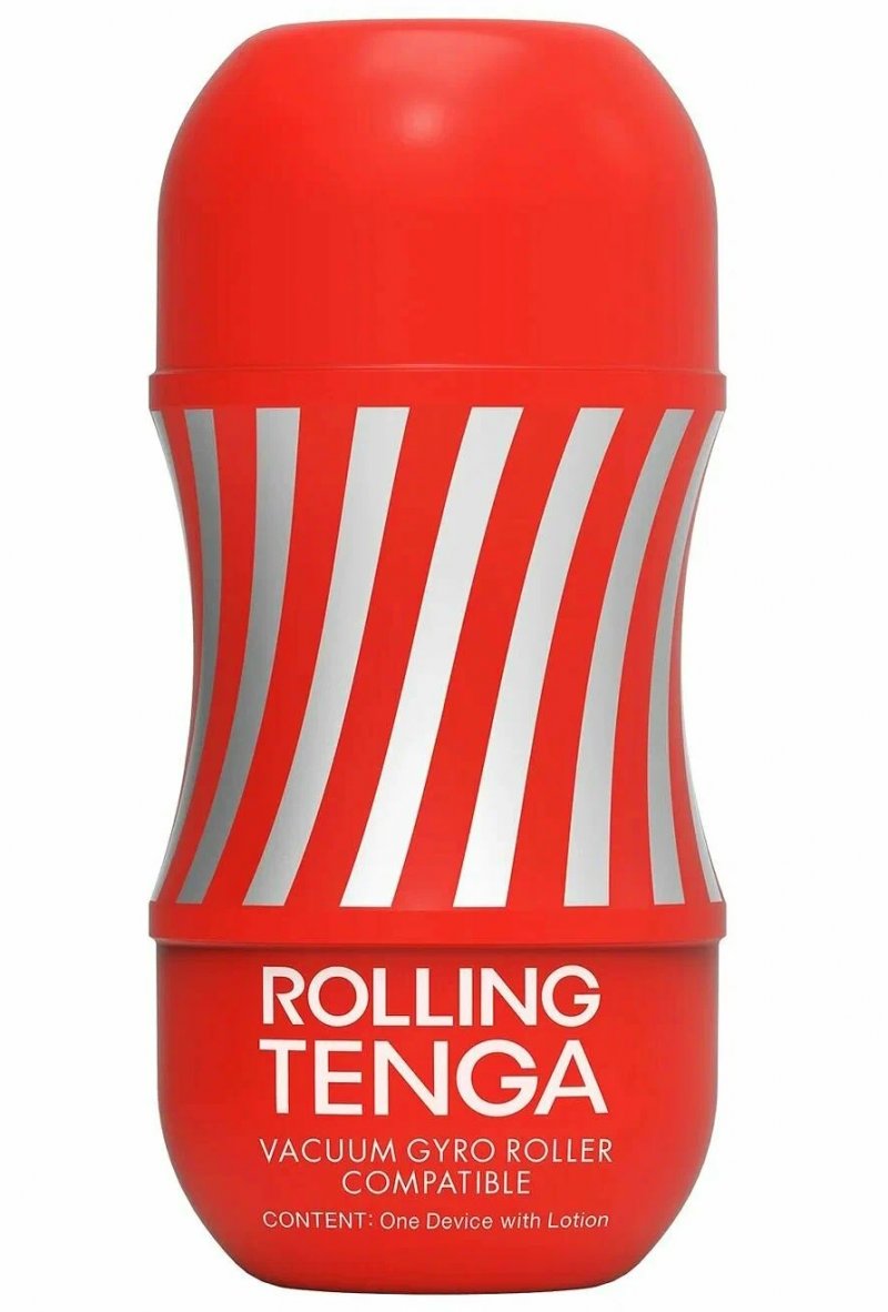 Мастурбатор Tenga Rolling Gyro Roller Cup с эффектом глубокого минета