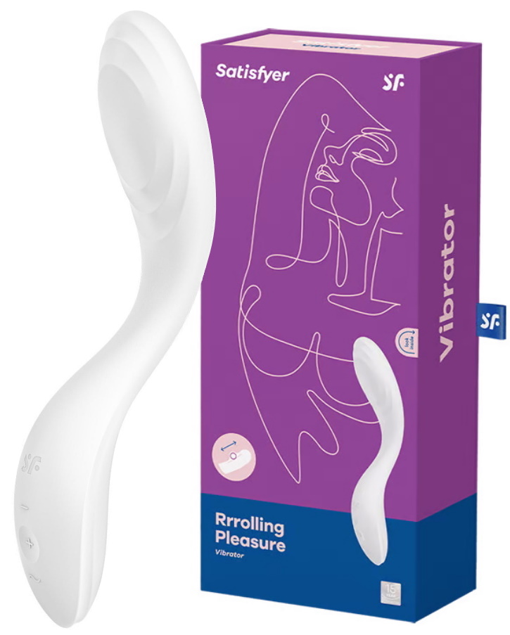 Вибратор для точки G с функцией переминания Satisfyer Rrrolling Pleasure