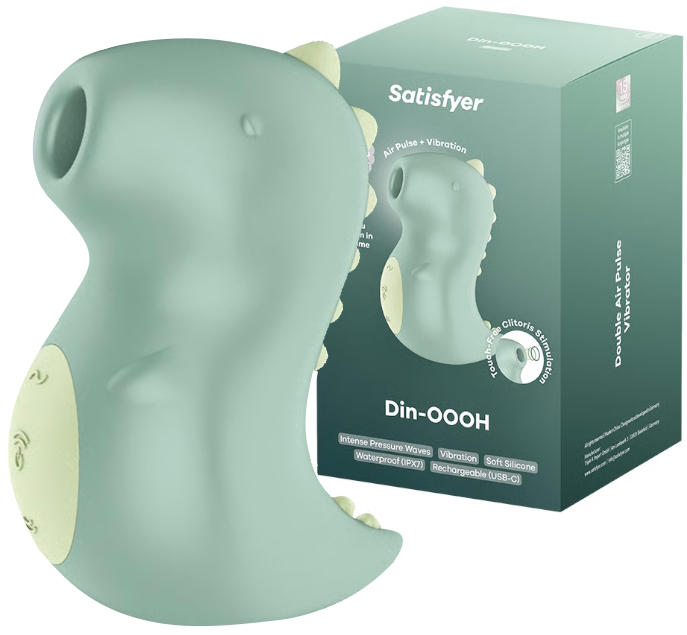 Вакуумно-волновой стимулятор клитора Satisfyer Din-oooh