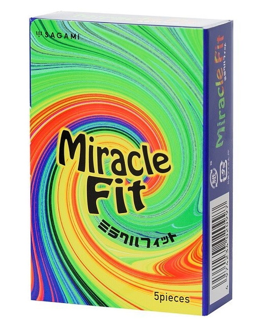 Презервативы Sagami Miracle Fit 5 шт