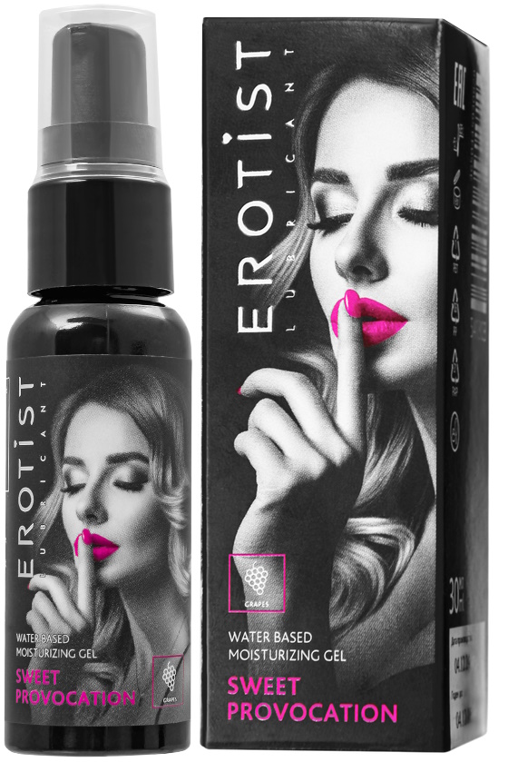 Съедобный гель Erotist Sweet Provocation Grapes со вкусом винограда 30 мл