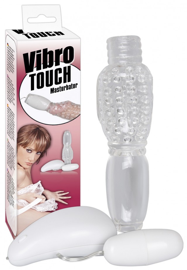 Мастурбатор с вибропулей Vibro Touch