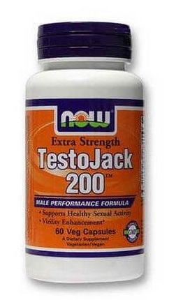 Бад для мужчин Now TestoJack 200 60 капсул