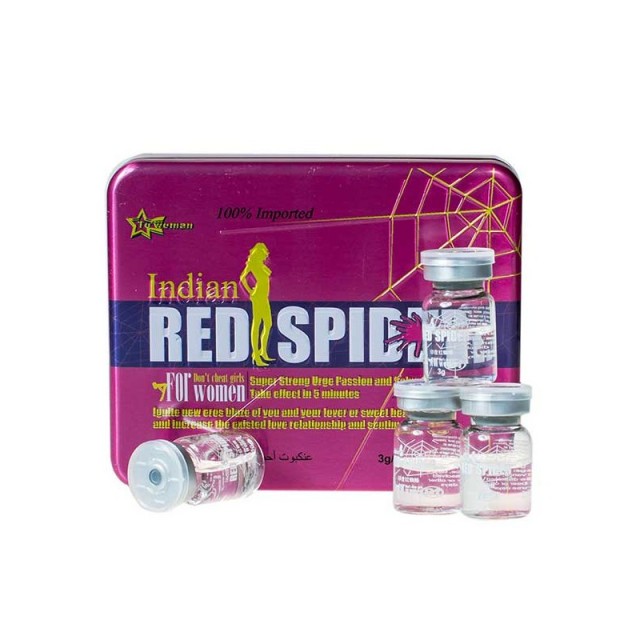 Возбуждающее средство Indian Red Spider 6 х 3мл