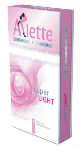 Презервативы Arlette Premium №6 Super Light