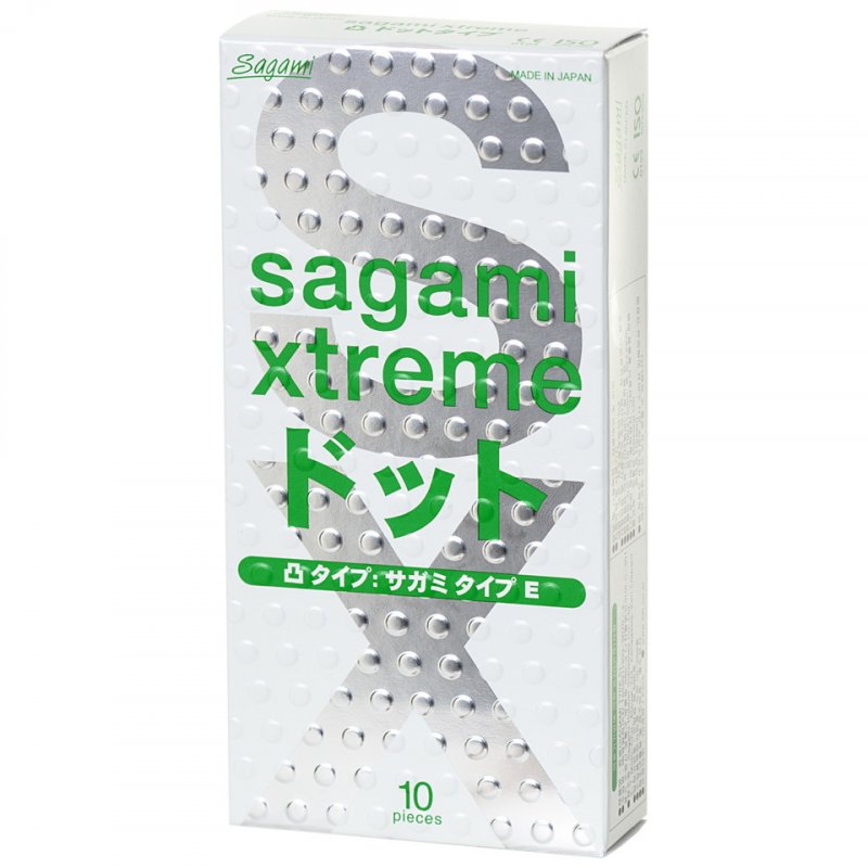 Презервативы с пупырышками ультратонкие Sagami Xtreme Type-E 10 шт