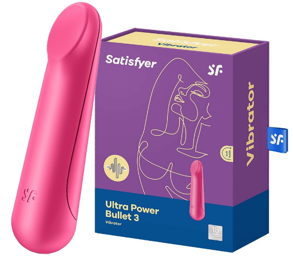 Мини вибратор Satisfyer Ultra Power Bullet 3 розовый