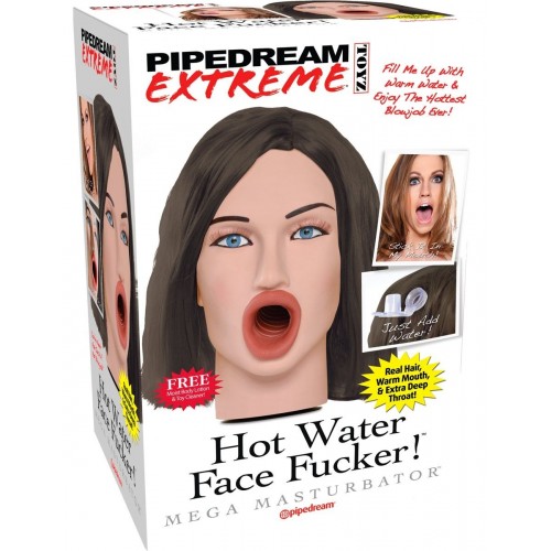 Мастурбатор-голова Брюнетка Hot Water Face Fucker Brunette