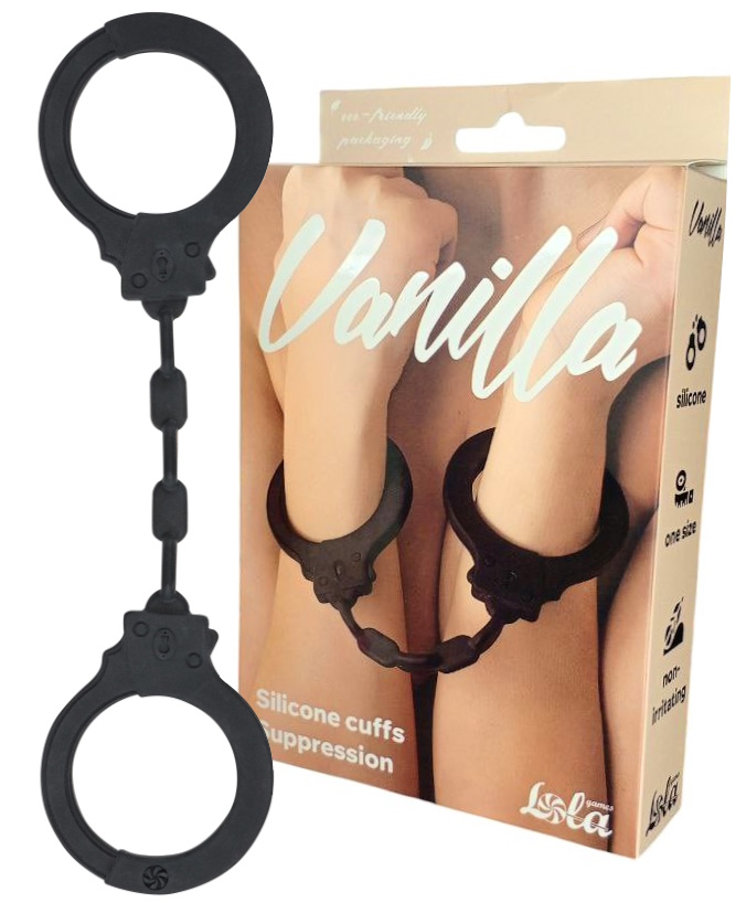 Силиконовые наручники Party Hard Suppression Black