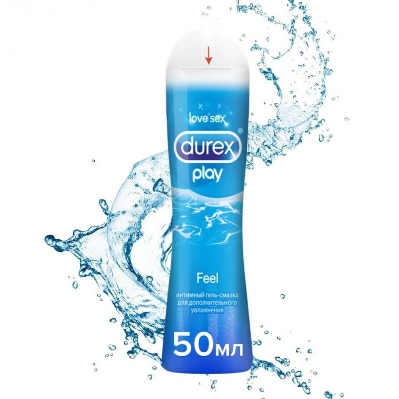 Гель-смазка Durex Play Feel длительного действия 50 мл