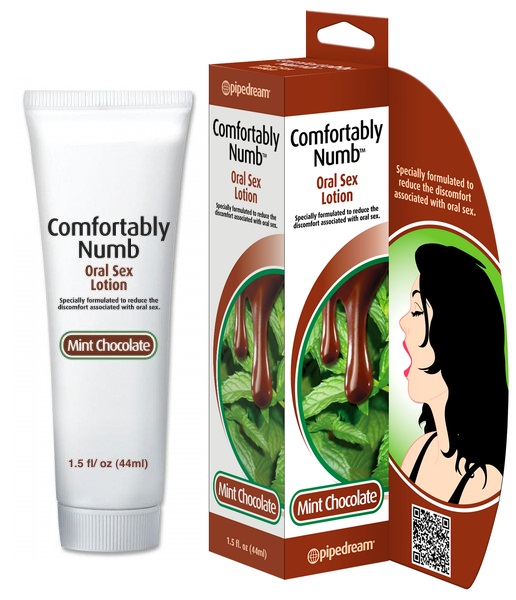 Лосьон для орального секса Comfortably Numb Oral Sex Lotion - Chocolate Mint 44 мл