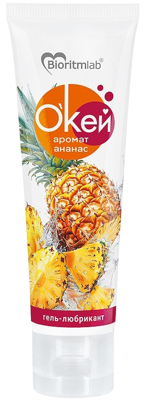Гель-смазка Окей для двоих с ароматом ананаса 50 гр