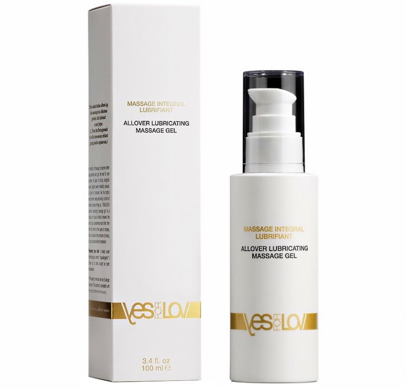 Лубрикант на силиконовой основе YESforLOV Allover Lubricating Massage Gel 100 мл