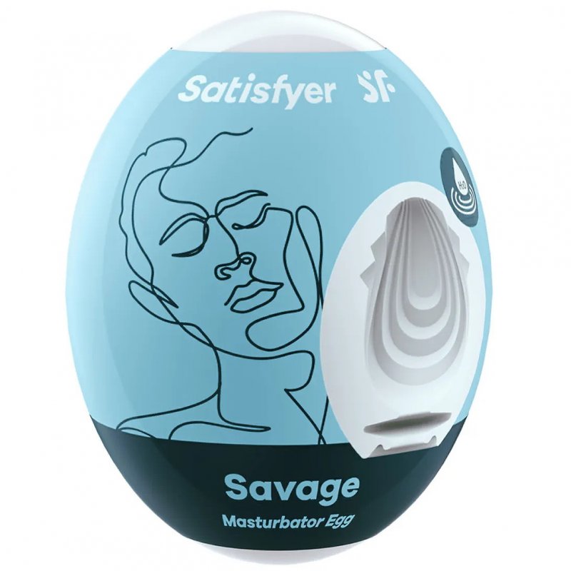 Мастурбатор-яйцо Satisfyer Masturbator Egg Savage