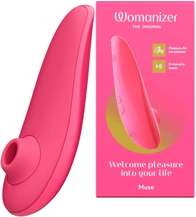 Бесконтактный стимулятор клитора Womanizer Muse Pink Rose
