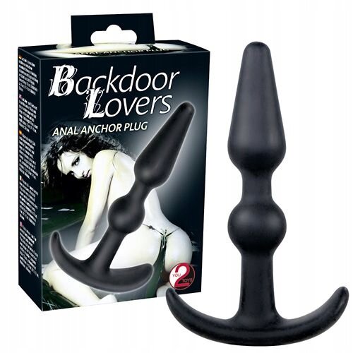 Анальная пробка с шариком Backdoor Lovers