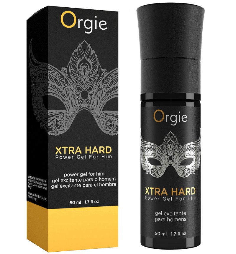 Стимулирующий гель для усиления эрекции Orgie Xtra Hard Power Gel for Him с экстрактом паприки 50 мл