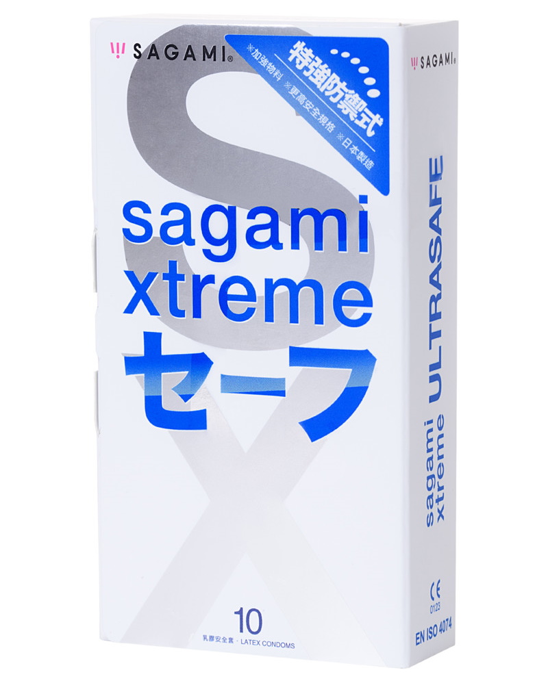 Презервативы с продлевающим эффектом Sagami Xtreme Ultrasafe 10 шт