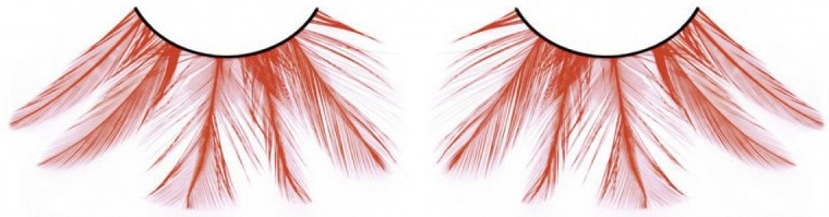 Накладные ресницы с перьями Baci