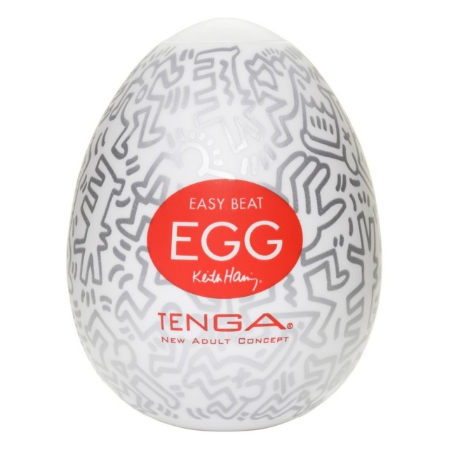 Мастурбатор яйцо Tenga Egg Keith Haring Party