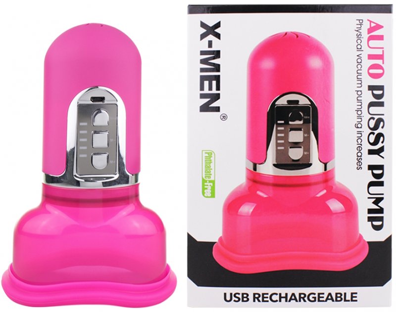 Автоматическая вагинальная помпа X-Men Auto Pussy Pump