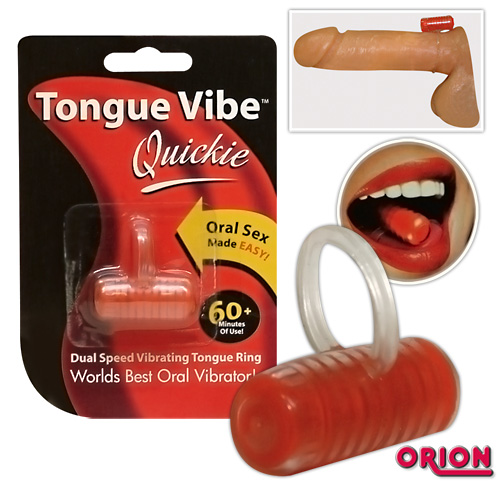 Кольцо Вибро Tongue Vibe для орального секса