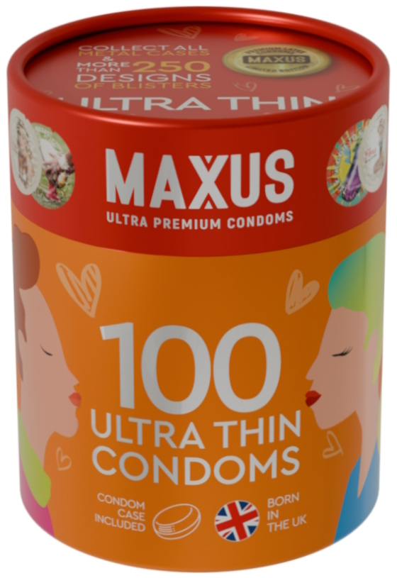 Презервативы Maxus №100 So Much Sex Ultra Thin ультратонкие