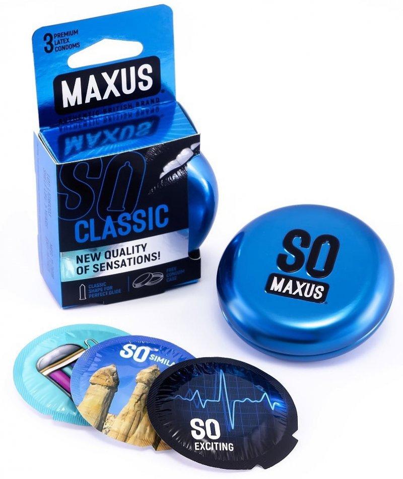 Презервативы Maxus №3 Classic классические