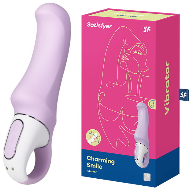 Вибратор для точки G Satisfyer Charming Smile ДЕФОРМИРОВАННАЯ УПАКОВКА