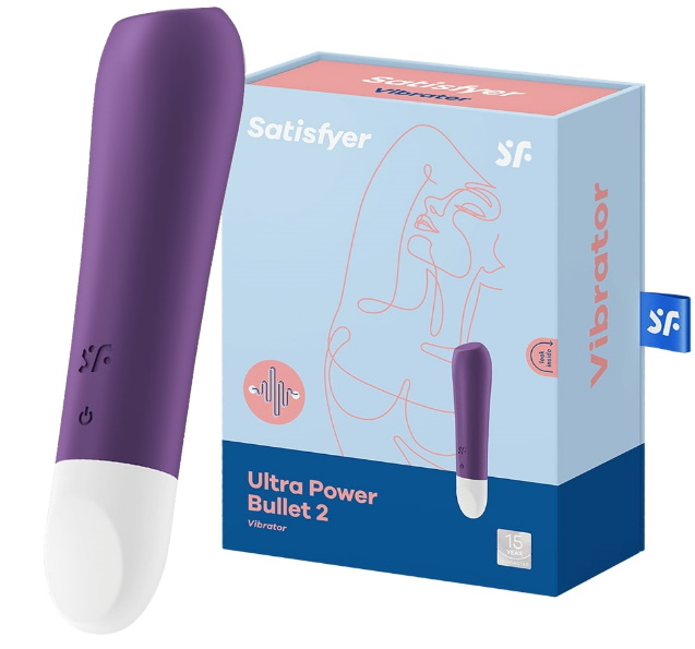 Мини вибратор Satisfyer Ultra Power Bullet 2 фиолетовый